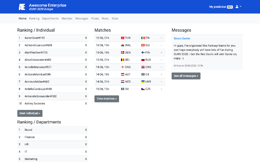 Software Whitelabel - Copa Mundial 2026